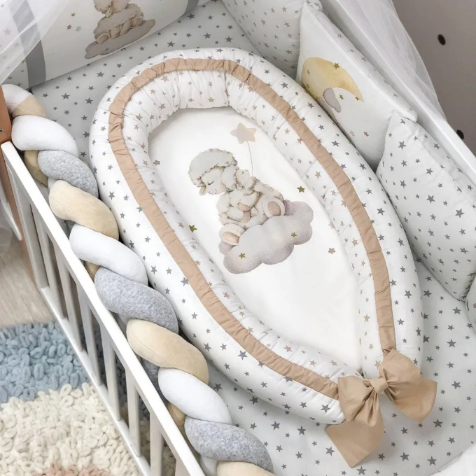 Protectie somn- baby nest bej